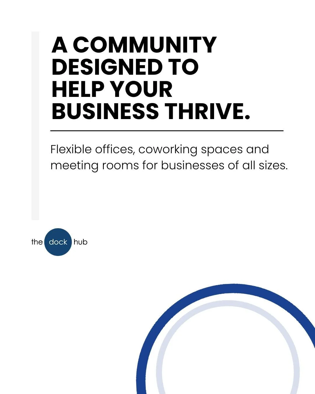 Over 10 years of building a community designed to help your business thrive 🌟

Connect, collaborate, and grow at The Dock Hub &mdash; where ideas turn into opportunities. Come be part of something bigger!

#coworkingspace #coworkingcommunity #office