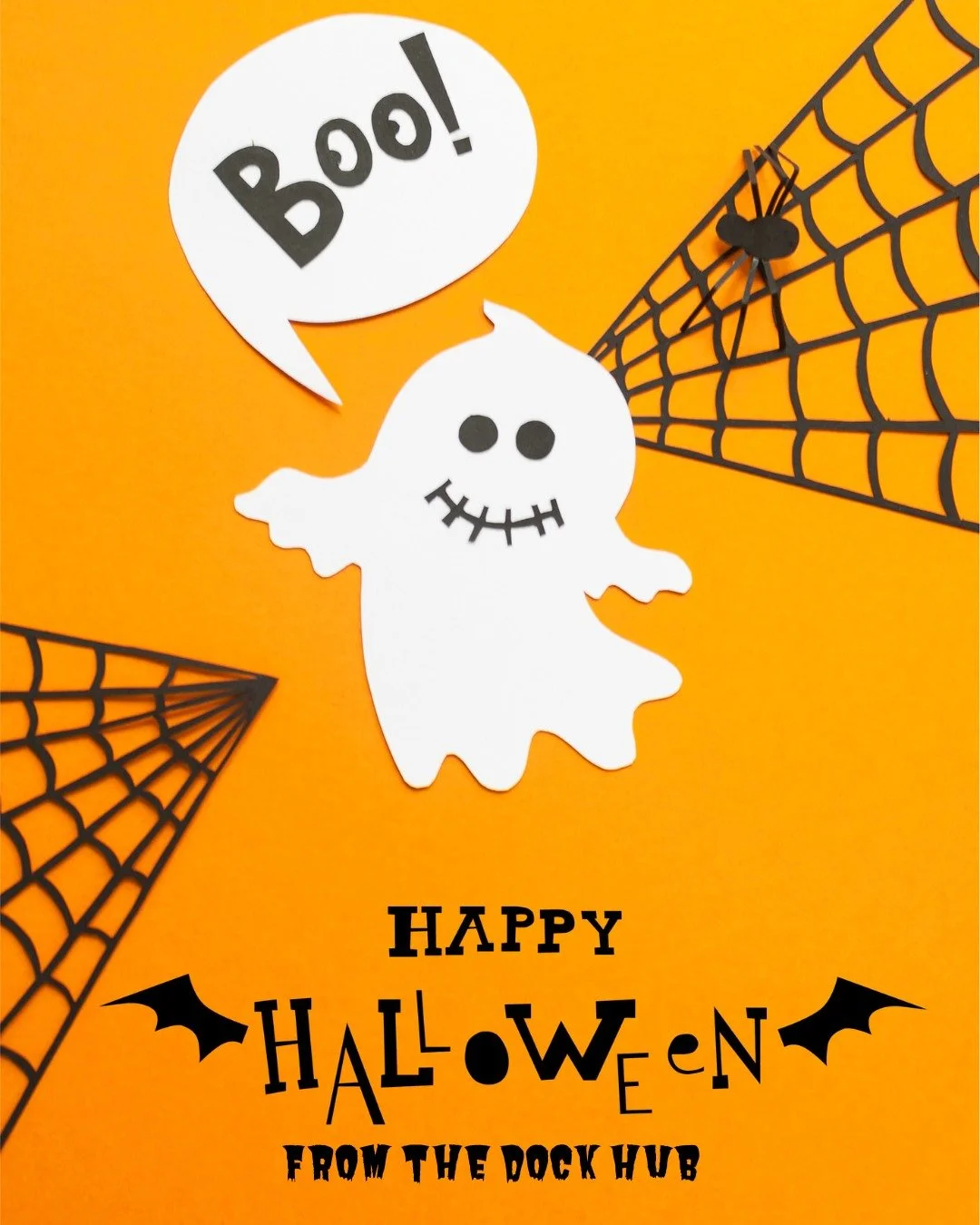 Happy Halloween from all of us at The Dock Hub 🎃
Wishing our members and neighbours a day full of treats, no tricks &mdash; and maybe a few too many sweets 👻

#DockHubLife #HalloweenInHove #HoveCommunity #CoworkingBrighton