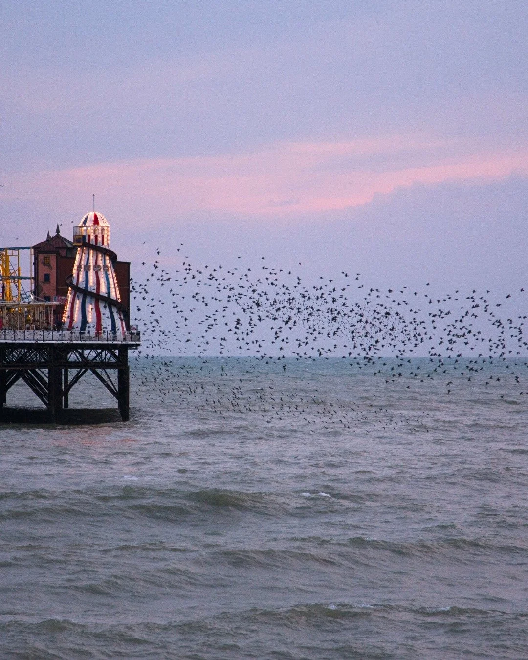 A new year doesn&rsquo;t have to start loud.
Set your goals, take your time and be kind to yourself. Even in winter there&rsquo;s beauty to be found. Just look at the starlings over Brighton. 

#NewYearMindset #BrightonAndHove #WinterLight #GentleGoa