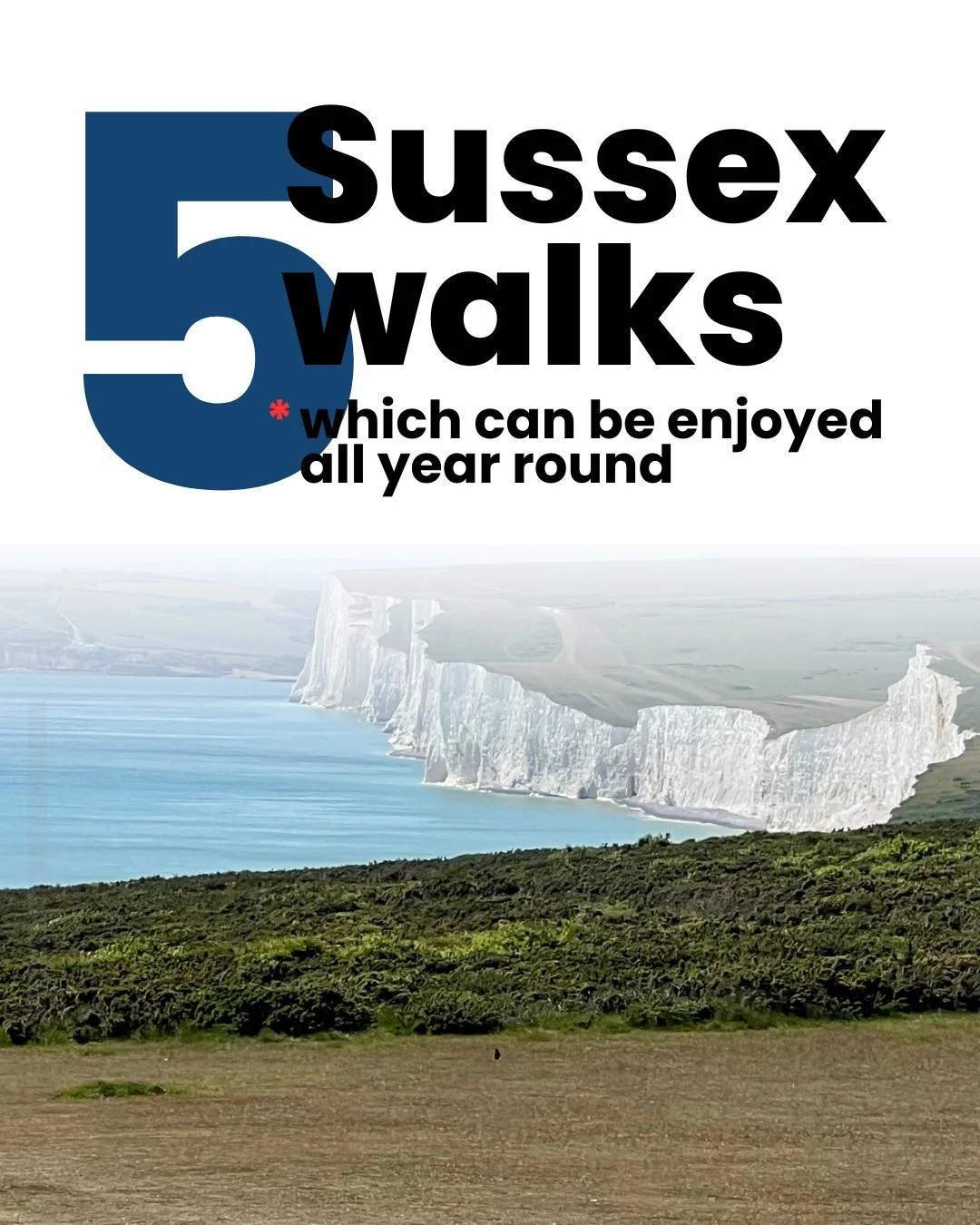 The weekend is approaching. Five Sussex walks you can enjoy all year round. Fresh air, clear heads, better Mondays.

#DockHub #BrightonCreatives #SussexLife #WeekendWander #CreativeBalance
