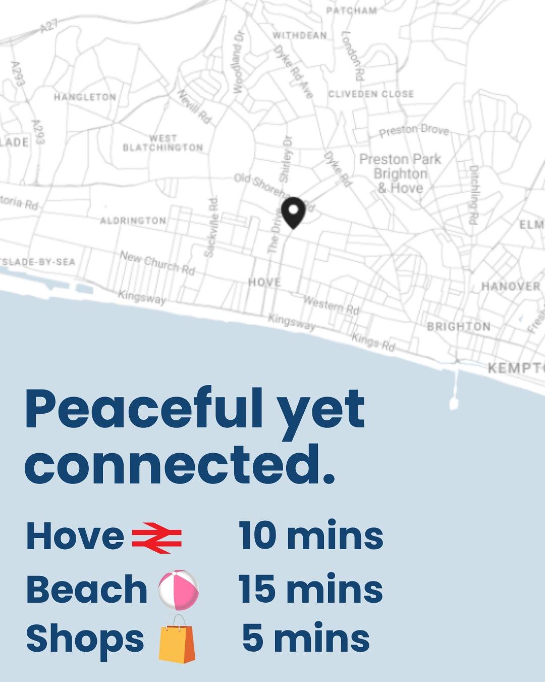 Close to the station, close to the sea and right near the heart of Hove.
The Dock Hub gives you the best of both worlds. Peaceful workspace with everything nearby.

#HoveLife #BrightonAndHove #CoworkingSpace #WorkLocal #HoveBusiness