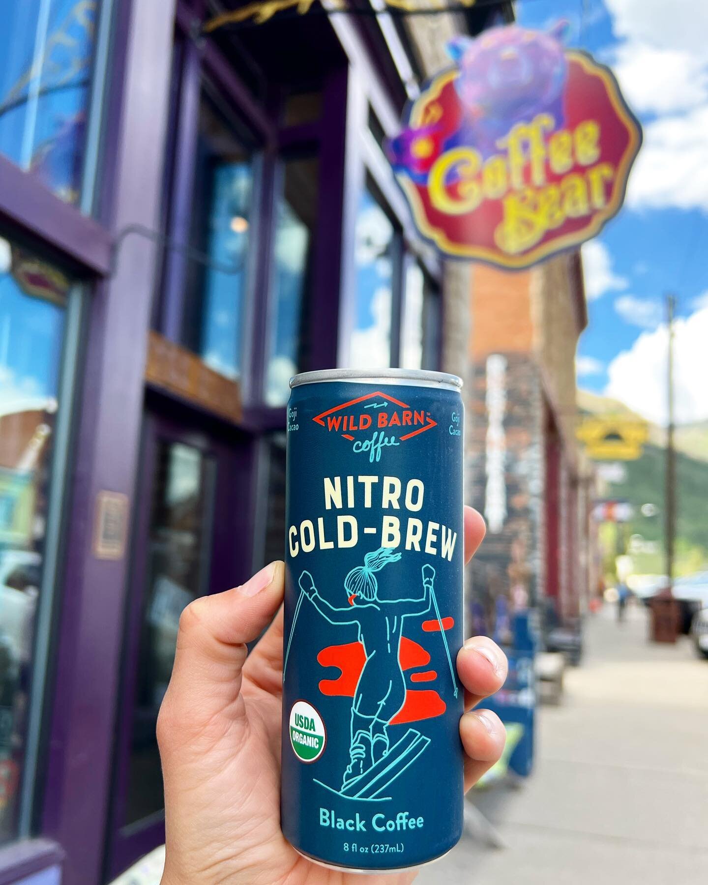 We 🤍 @wildbarncoffee, yes we do! We 🤍 @wildbarncoffee, how bout you?

Now serving canned Nitro Cold Brew from Wild Barn 🥳