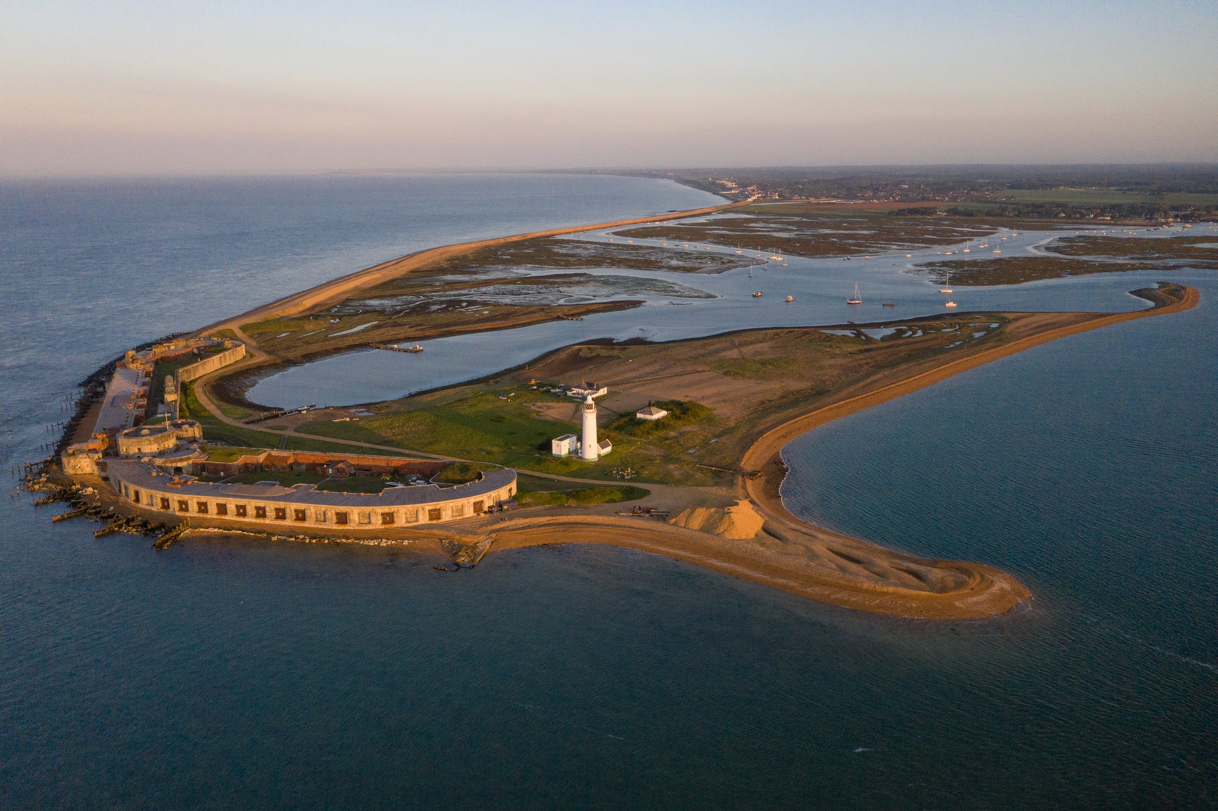 Hurst Castle and Lighthouse