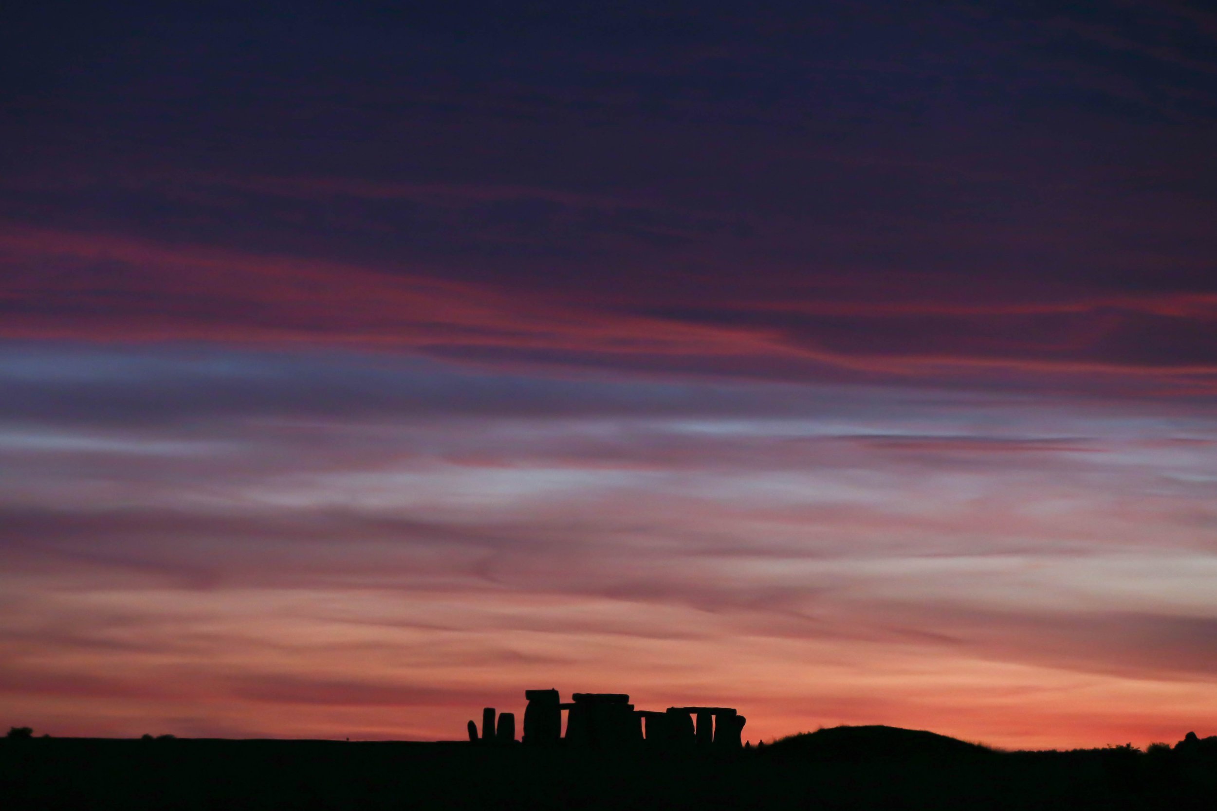 A Stonehenge Sunset