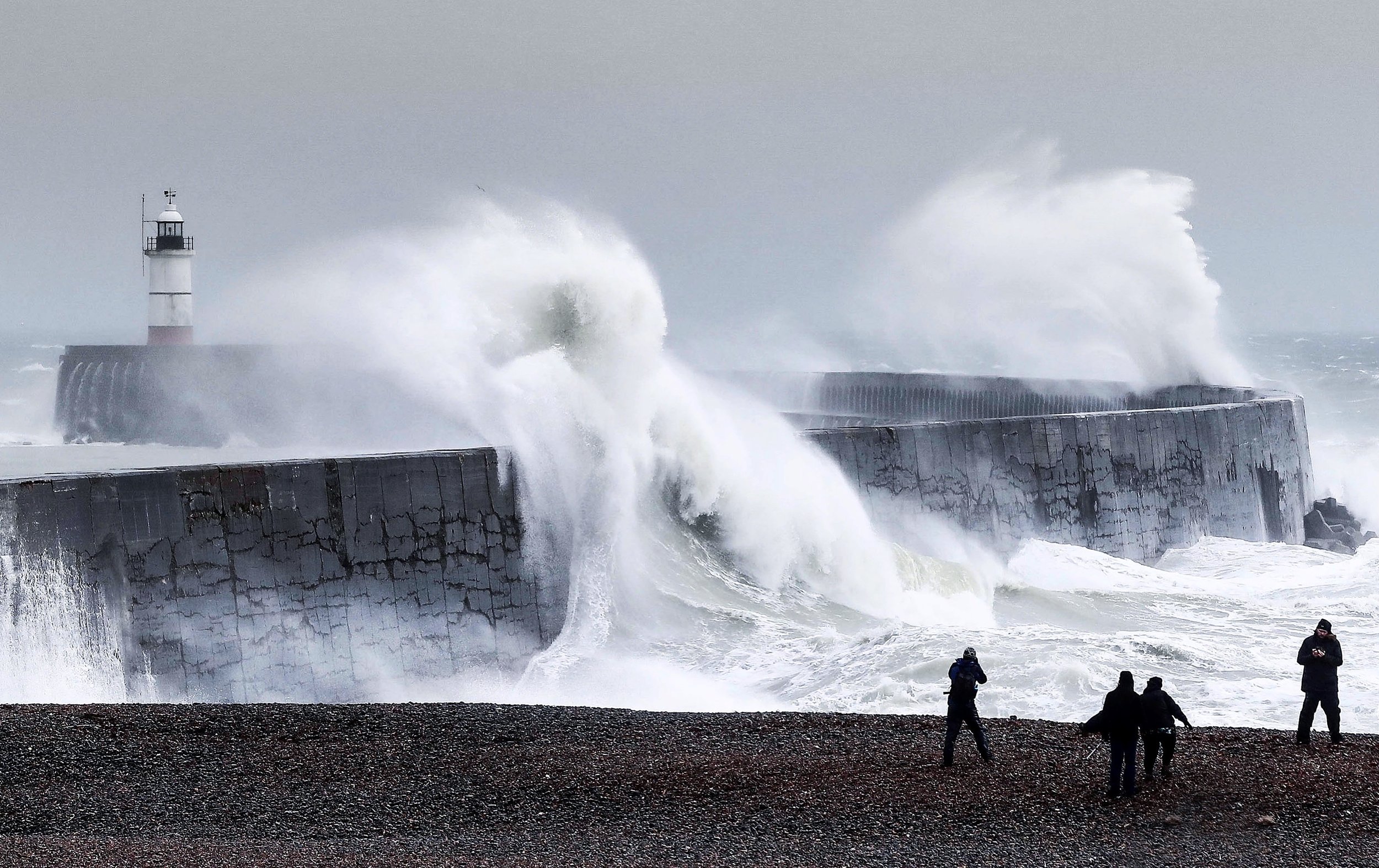 Storms hit Newhaven