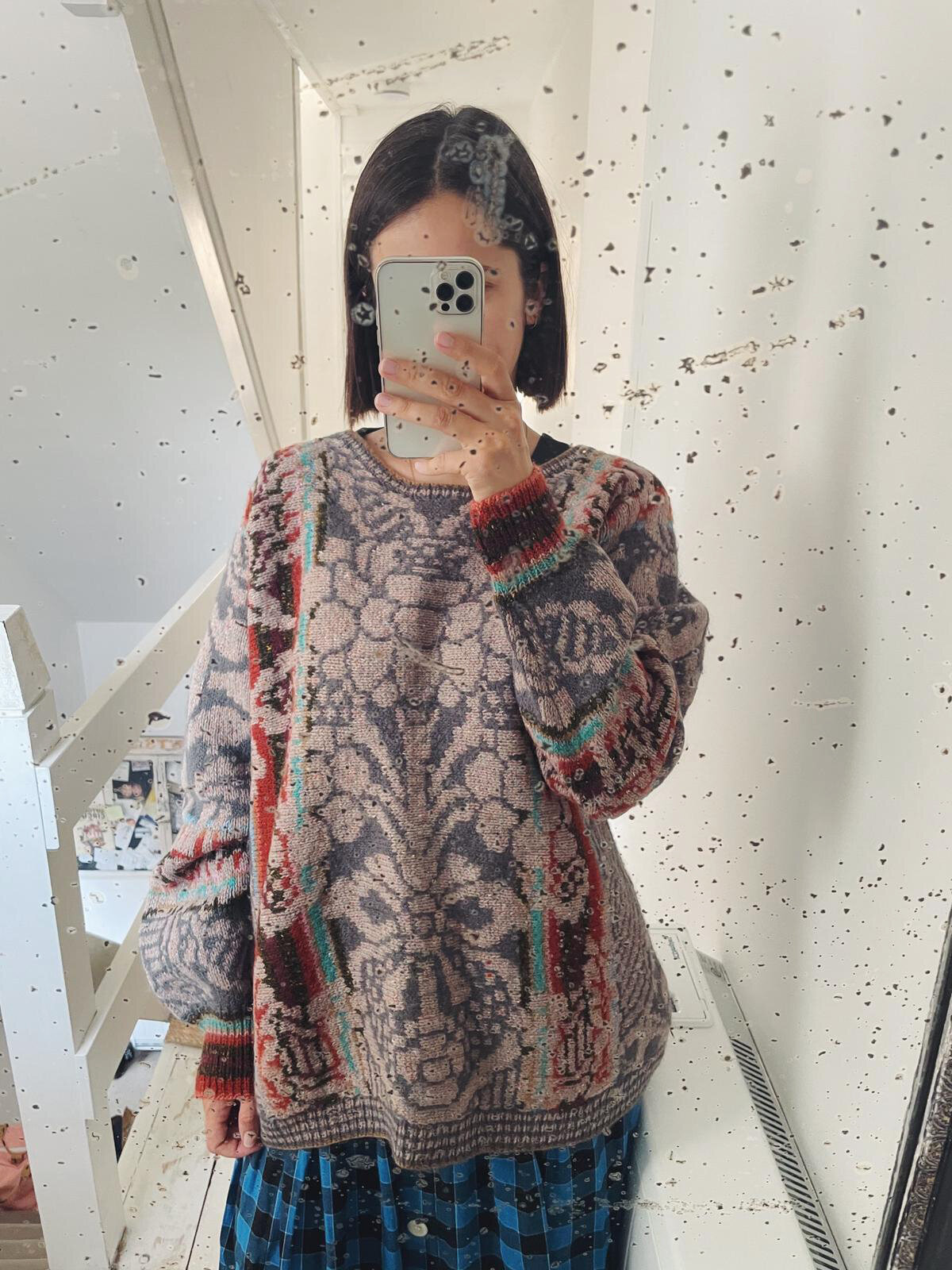 kaffe fassett wool jumper