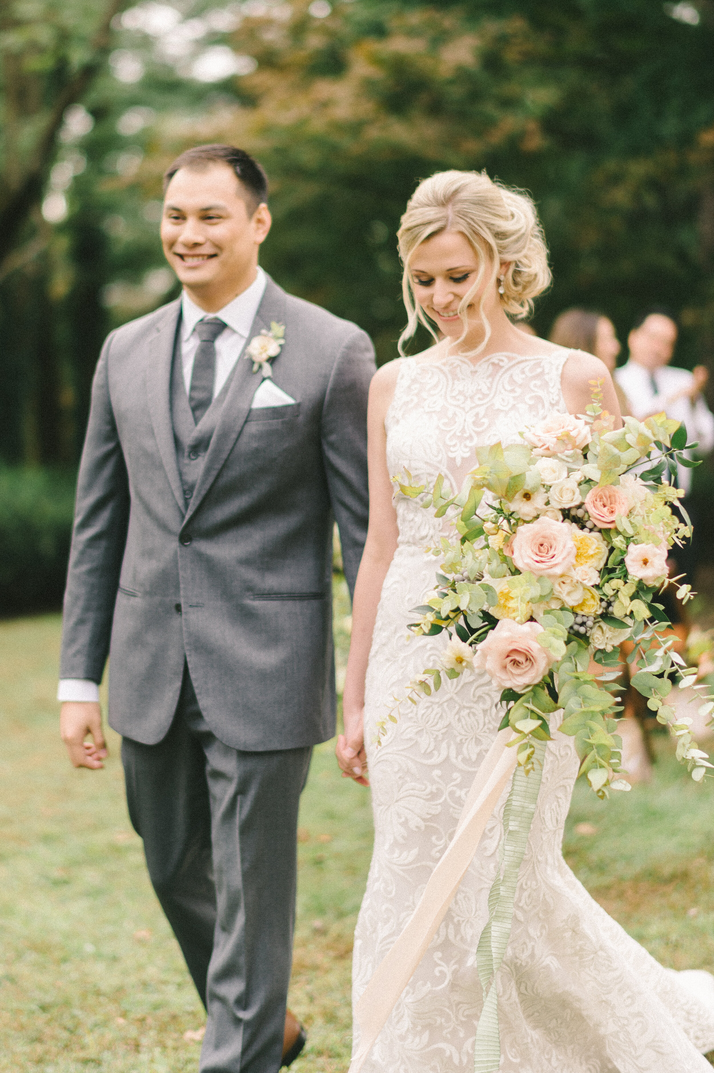 A Pastel Strathmore Mansion, Virginia Elopement