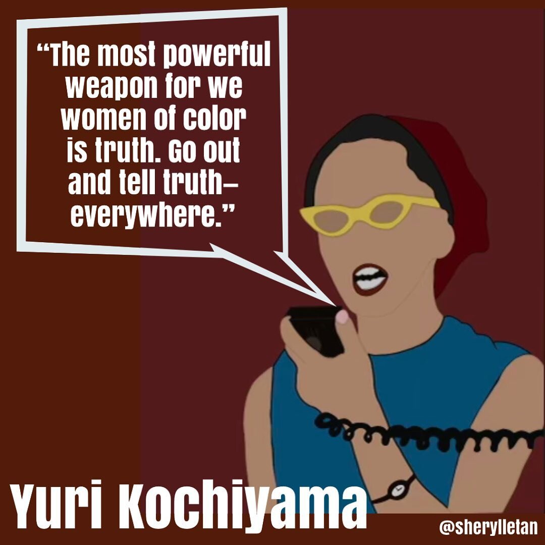 Yori Kochiyama was an American civil rights activist. Her experience as an internee in a Japanese-American camp led her to dedicate her life to social justice.
Illustration: #artbyjordynrenee

#womenandleadership
#womenshistorymonth
#boldherleadershi