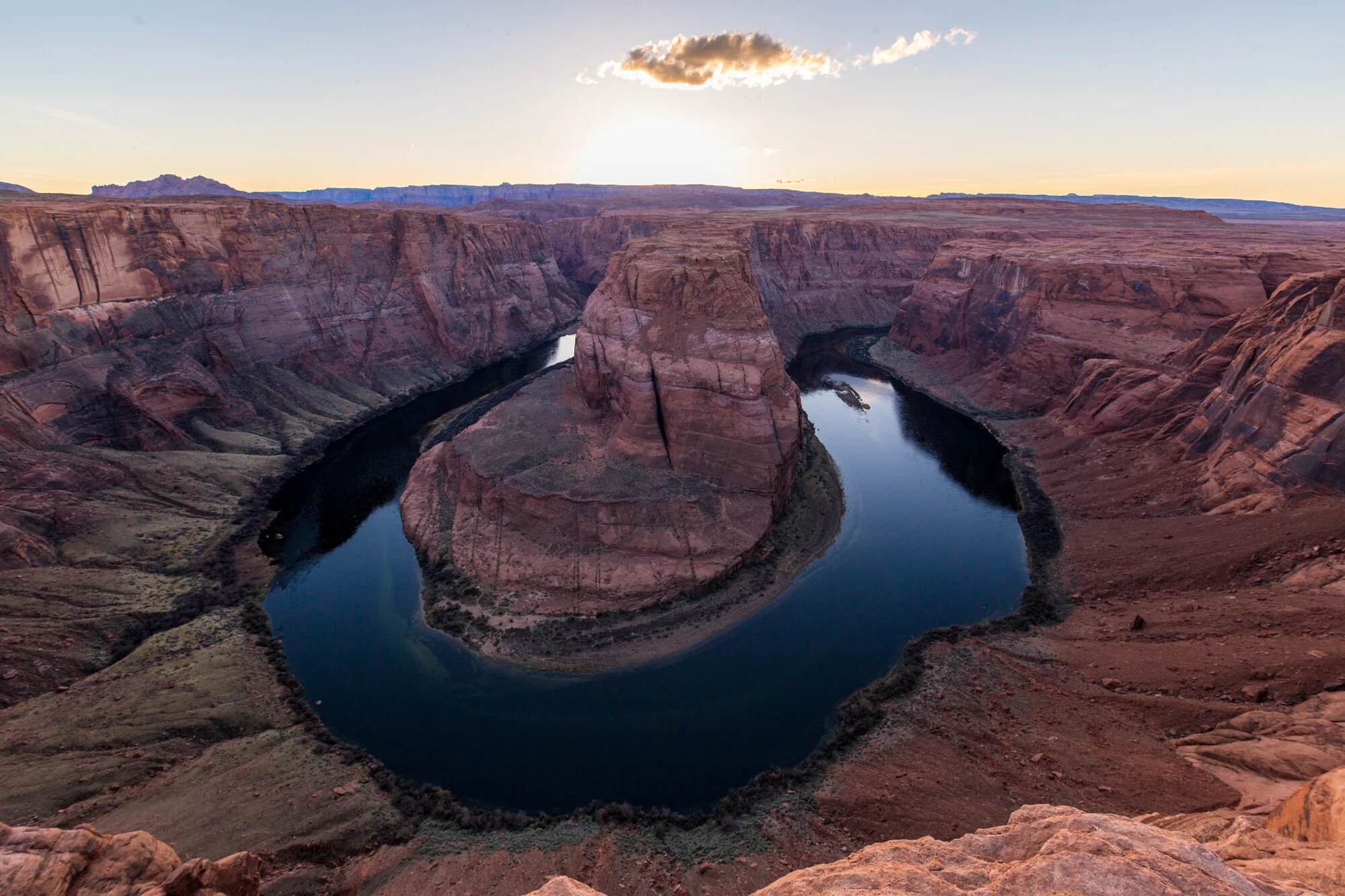 Wide Angle Lens at Horseshoe Bend
