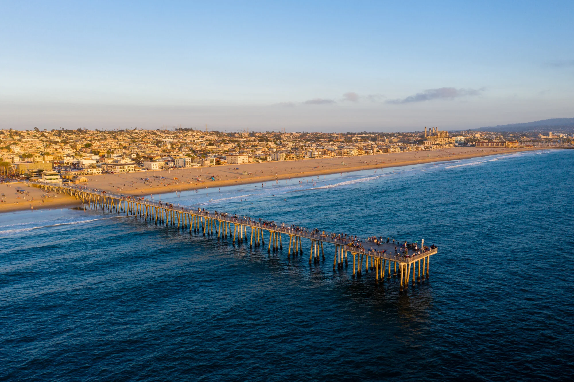 Redondo Beach Pier Drone