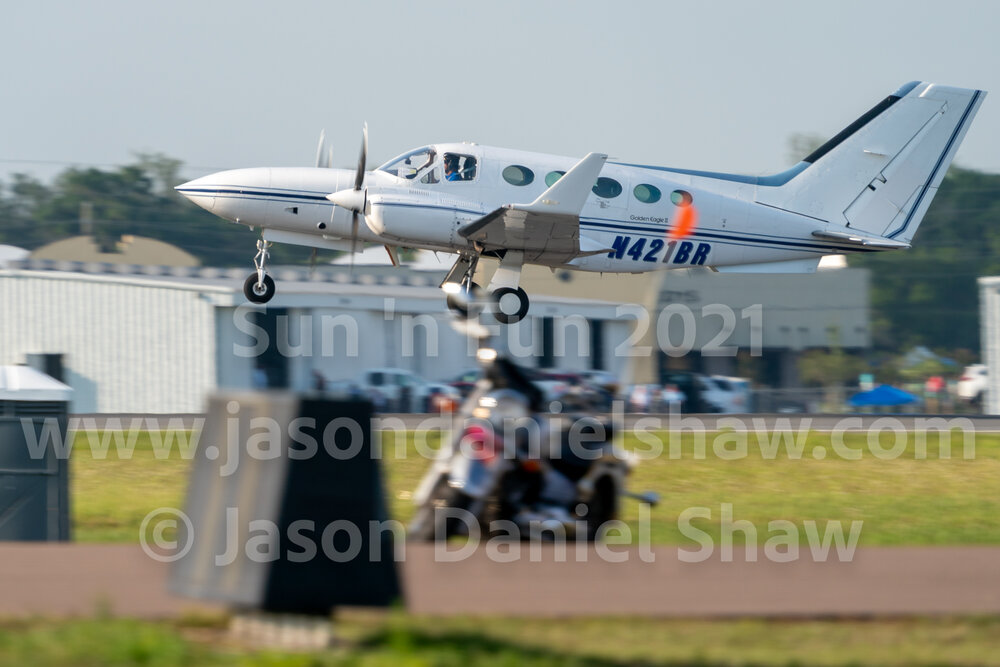 N421BR at Sun 'n Fun 2021