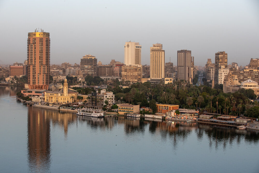 Sunrise views of Cairo