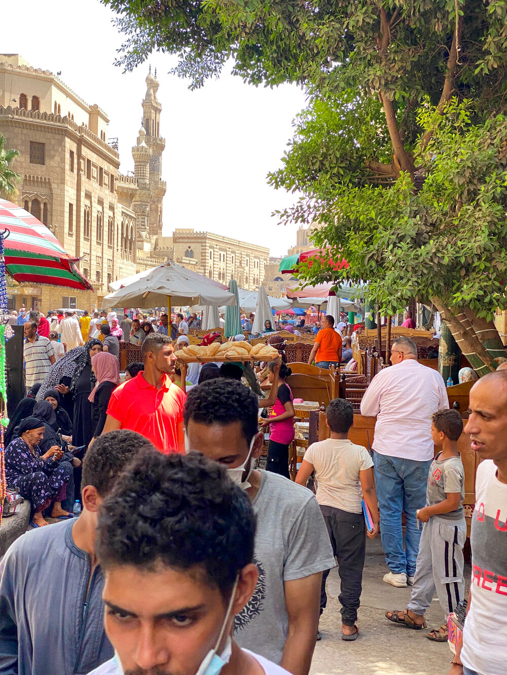 Crowds at Cairo Market