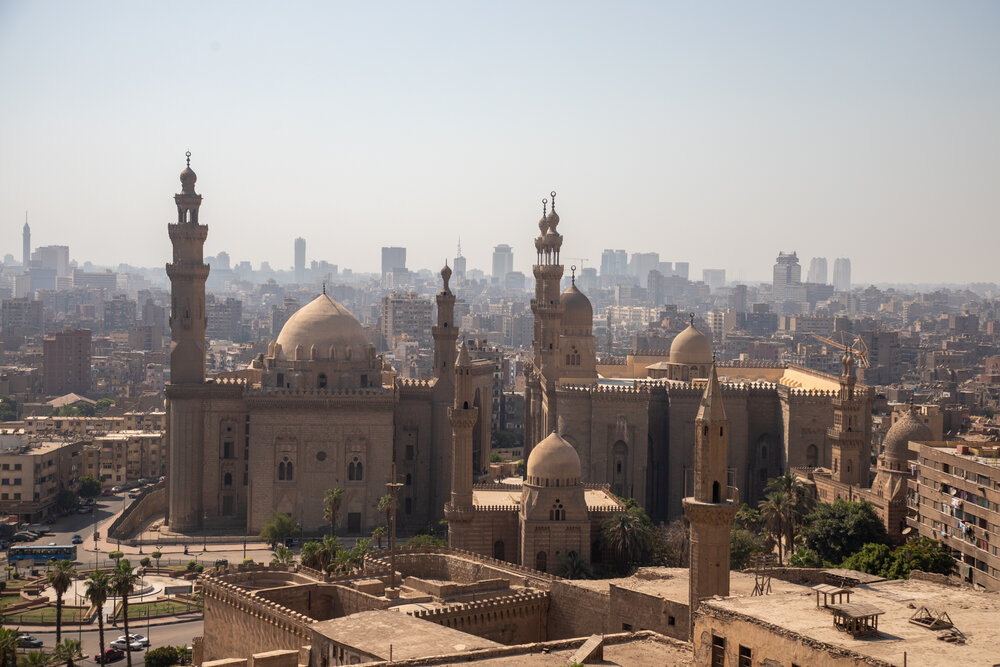 Views of another mosque from the Cairo Citadel