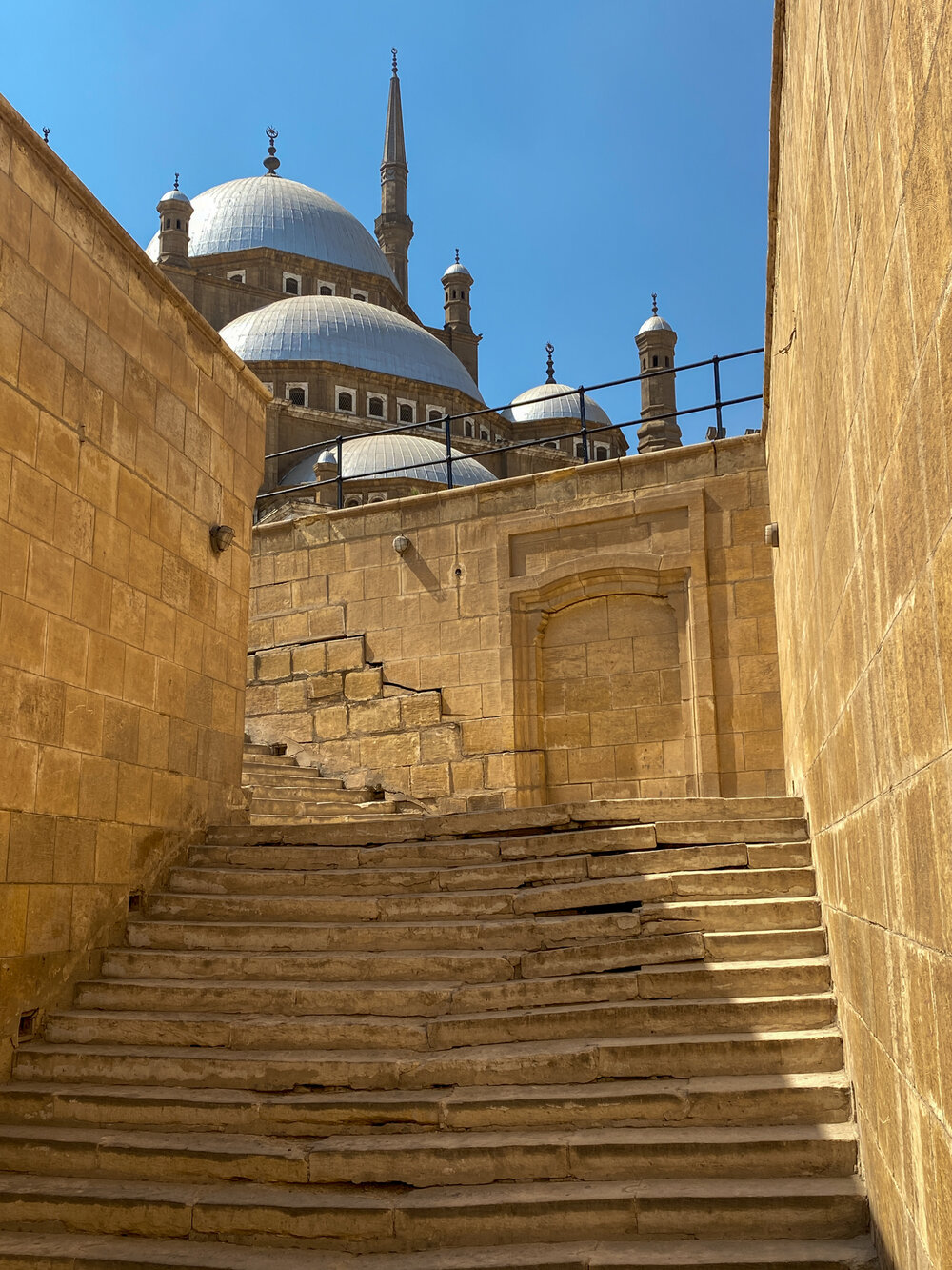 Photo opportunities at the Cairo Citadel