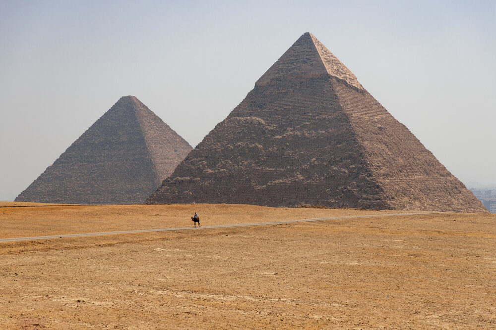 Great Pyramid and Pyramid of Khafre