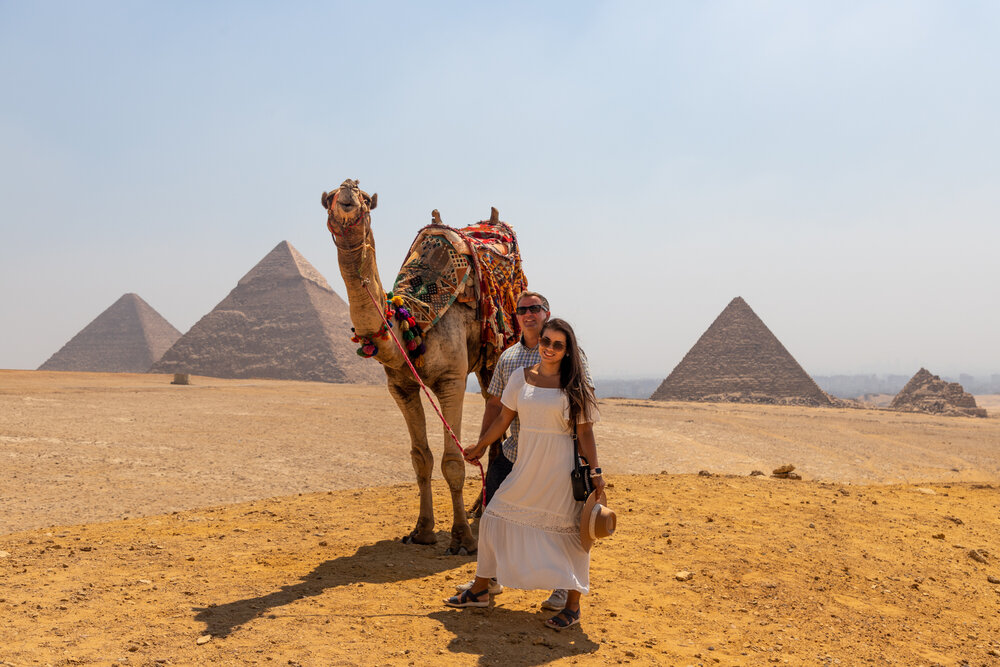 Instagram Spot Pyramids at Giza