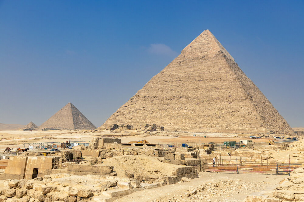 Visiting the Pyramids of Giza
