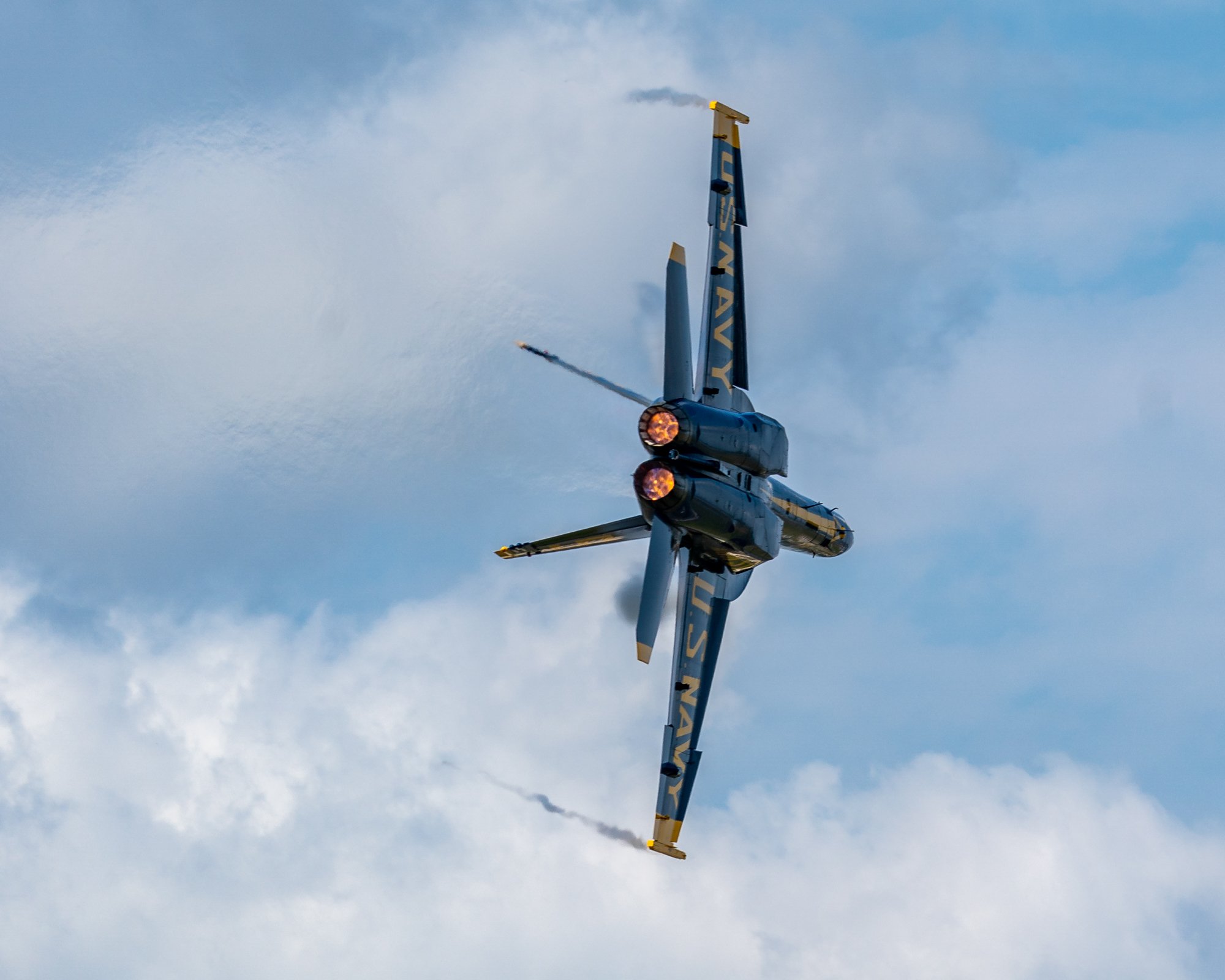 Blue Angels Demo Team at Sun 'n Fun