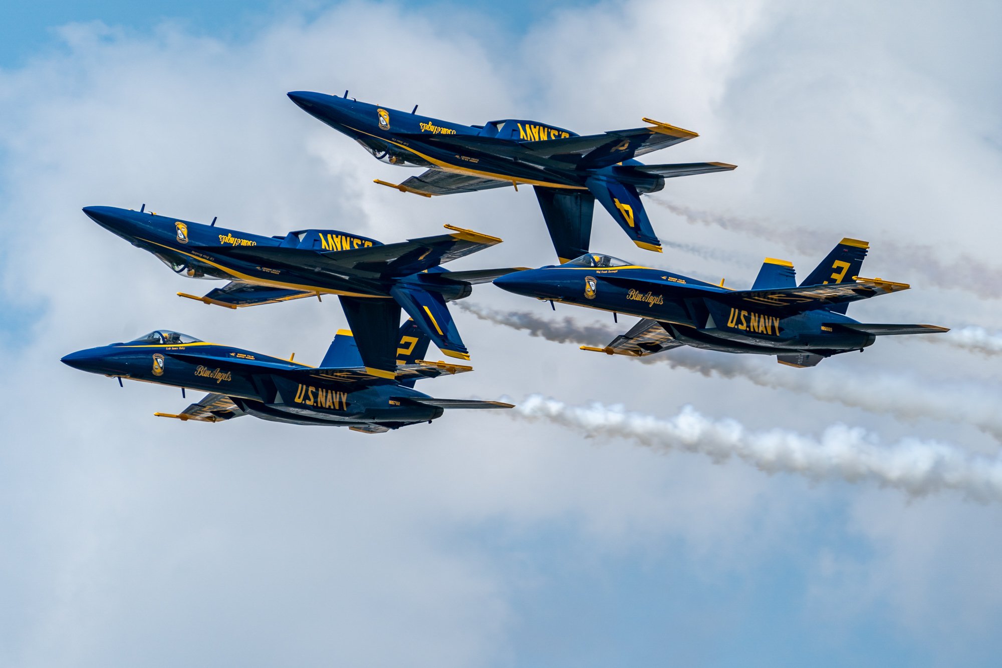 Exciting Blue Angels at Sun 'n Fun