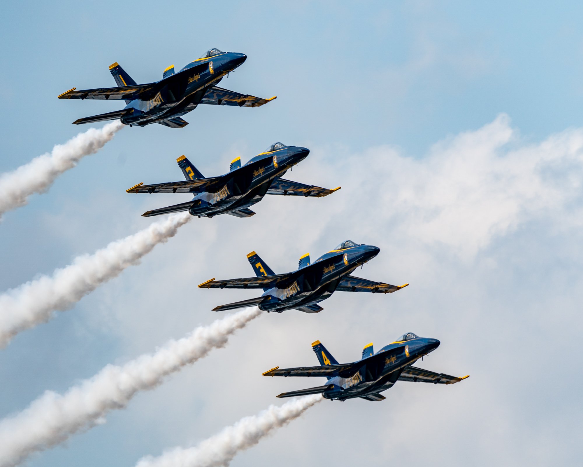 Blue Angels Art in the Sky