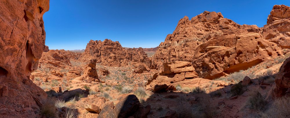 Valley of Fire Hiking