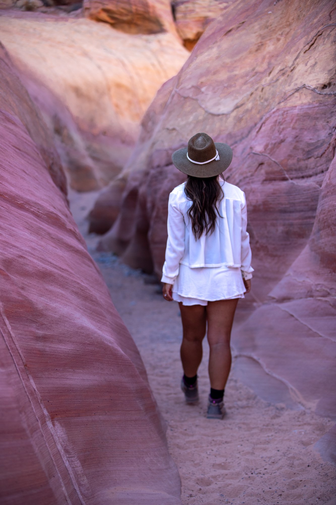 Pink Canyon Hike Valley of Fire