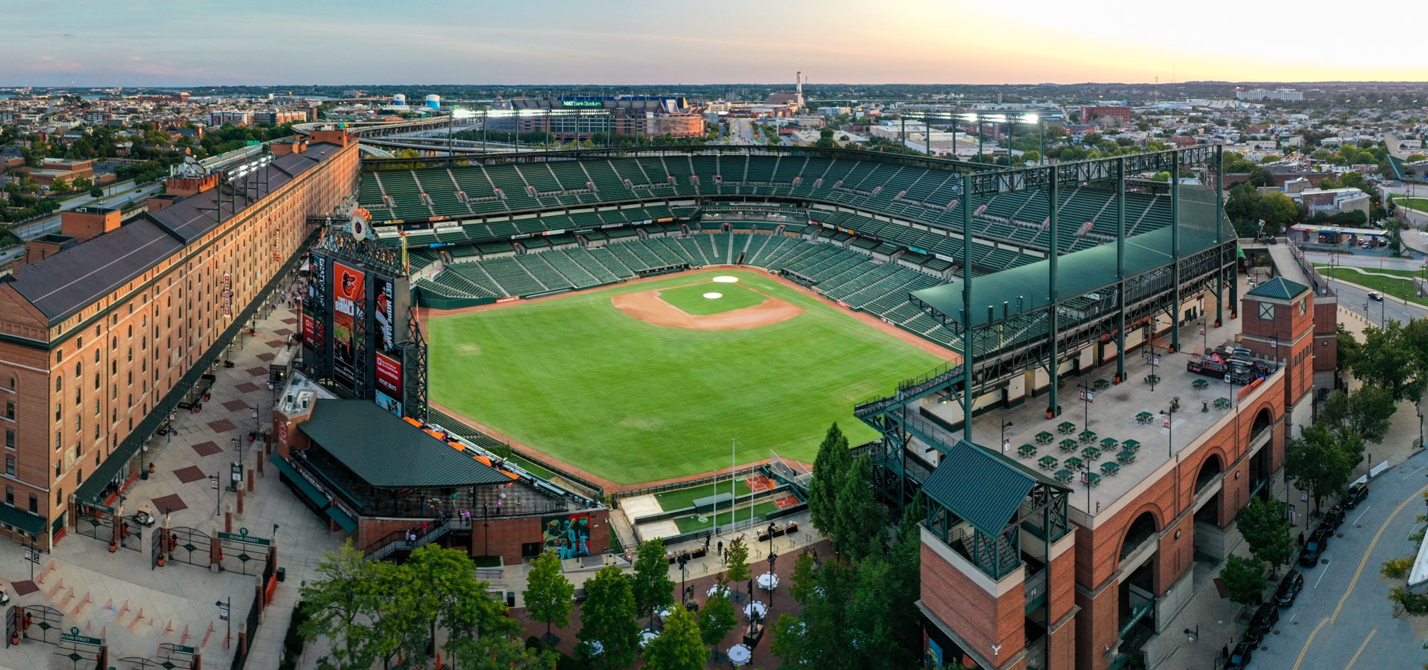 Baltimore Orioles Camden Yards Panorama