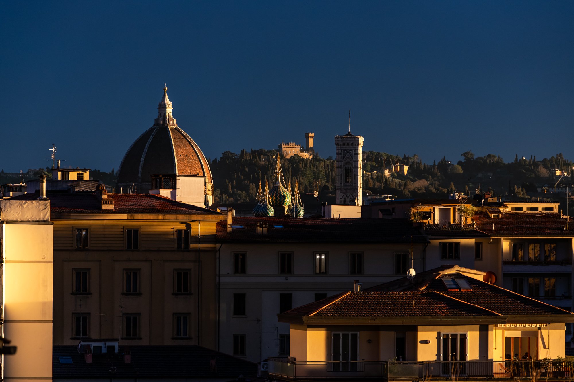 Florence Architecture at Night