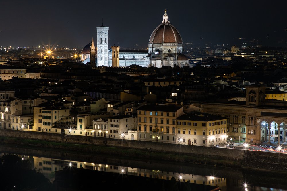 City of Florence at Night