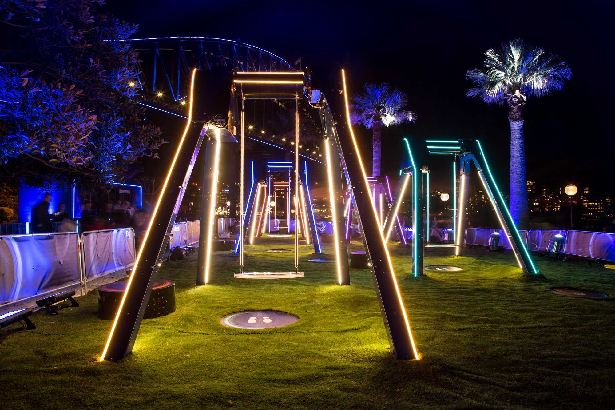 Light Swings Exhibit Vivid Sydney 2017