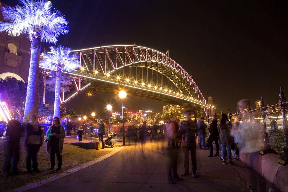 Sydney Harbor Bridge from the Rocks