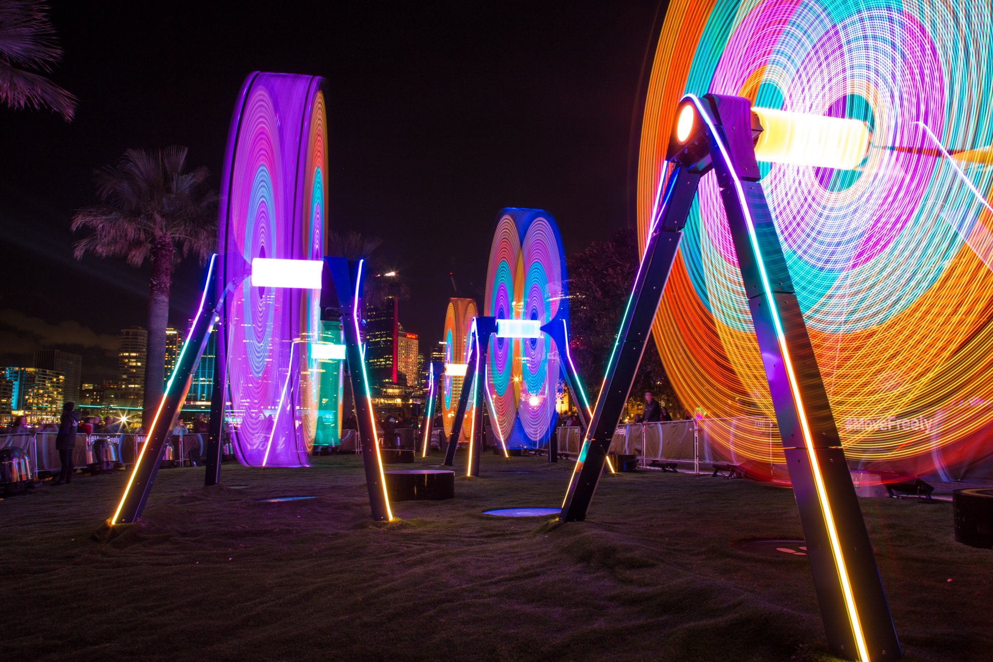 Light Swings Vivid Sydney