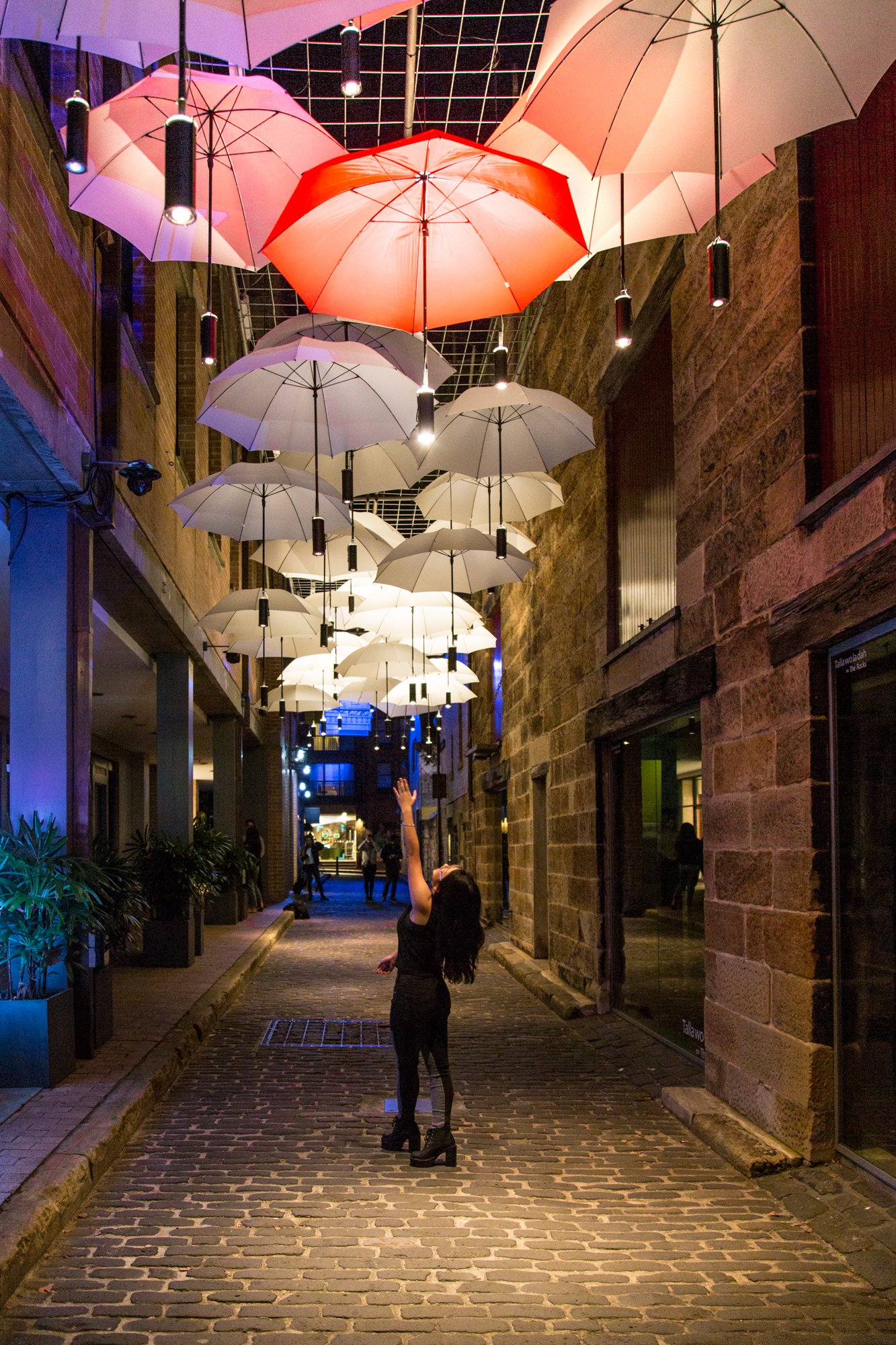 Vivid Sydney Umbrellas Exhibit