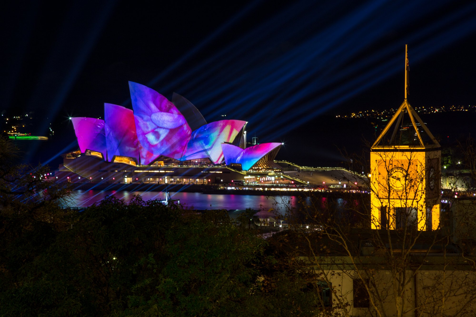 Sydney Opera House from the Rocks Vivd Sydney