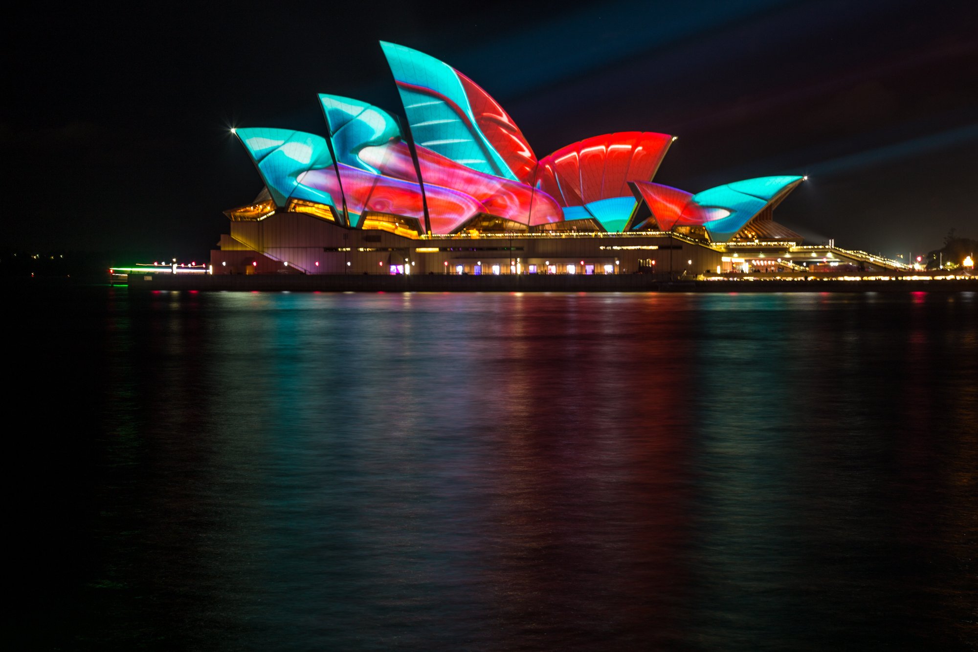 Sydney Opera House Vivid Sydney Shapes