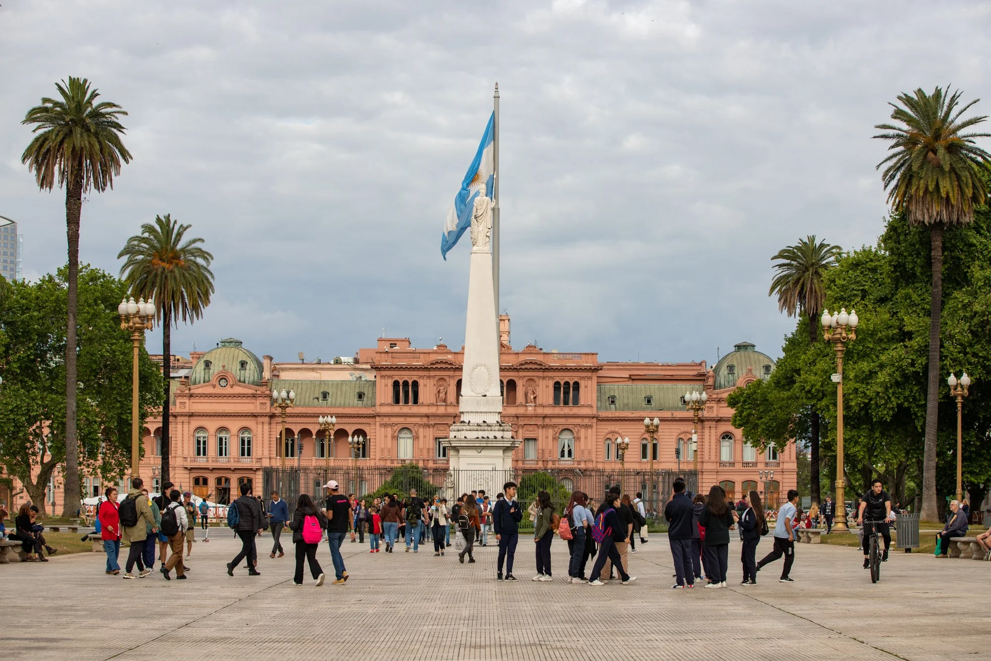 Plaza de Mayo and Casa Rosada in Buenos Aires, Argentina