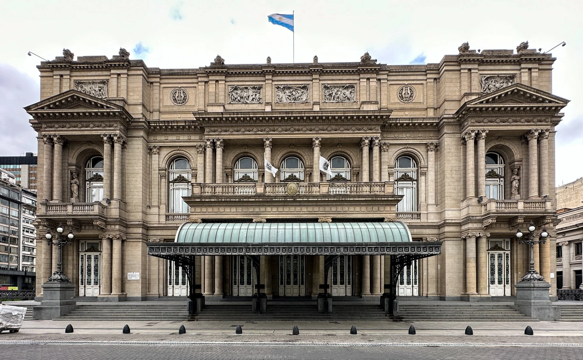Historic Teatro Colón opera house in Buenos Aires, Argentina