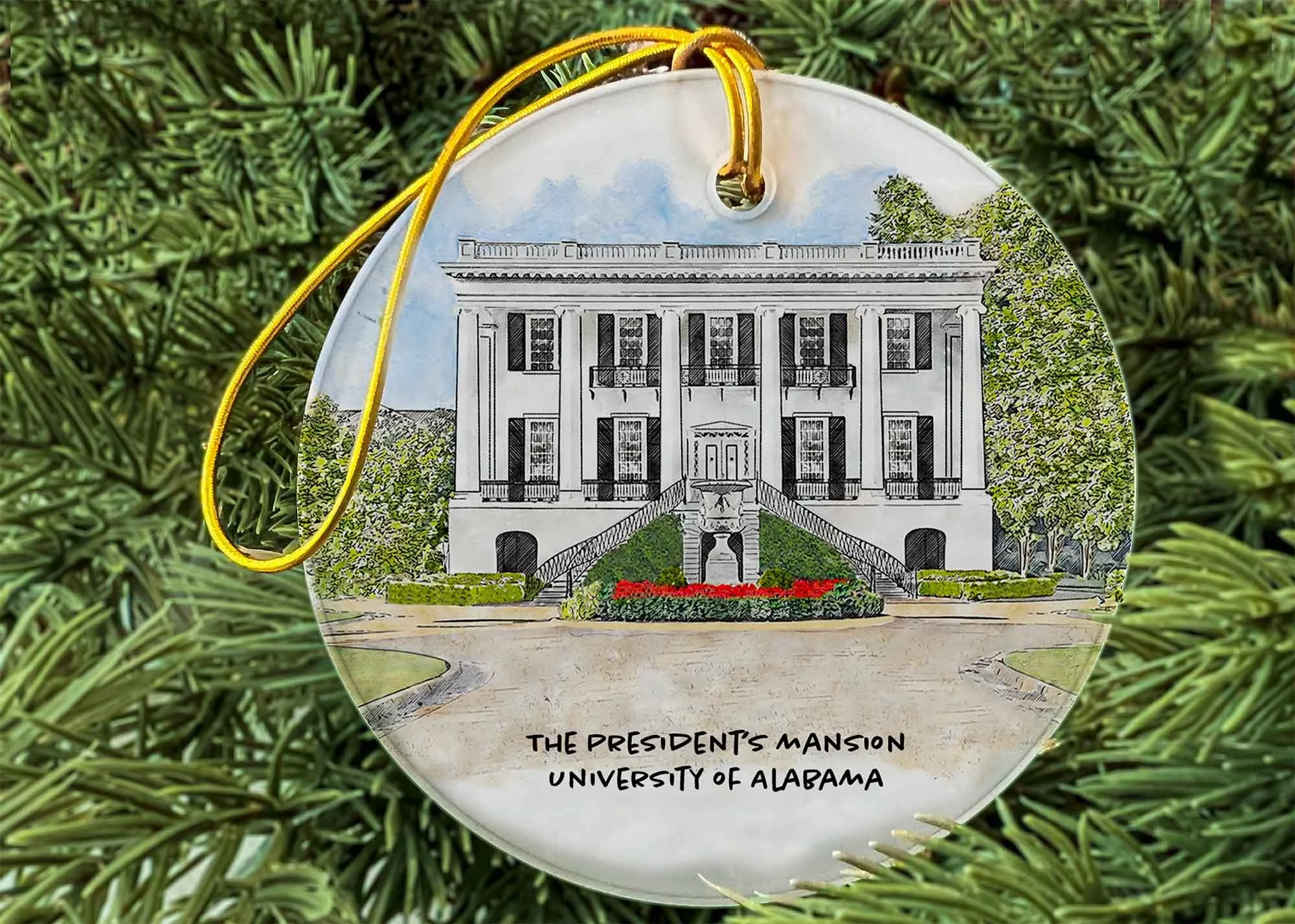 Presidents Mansion at the University of Alabama Ornament.jpg