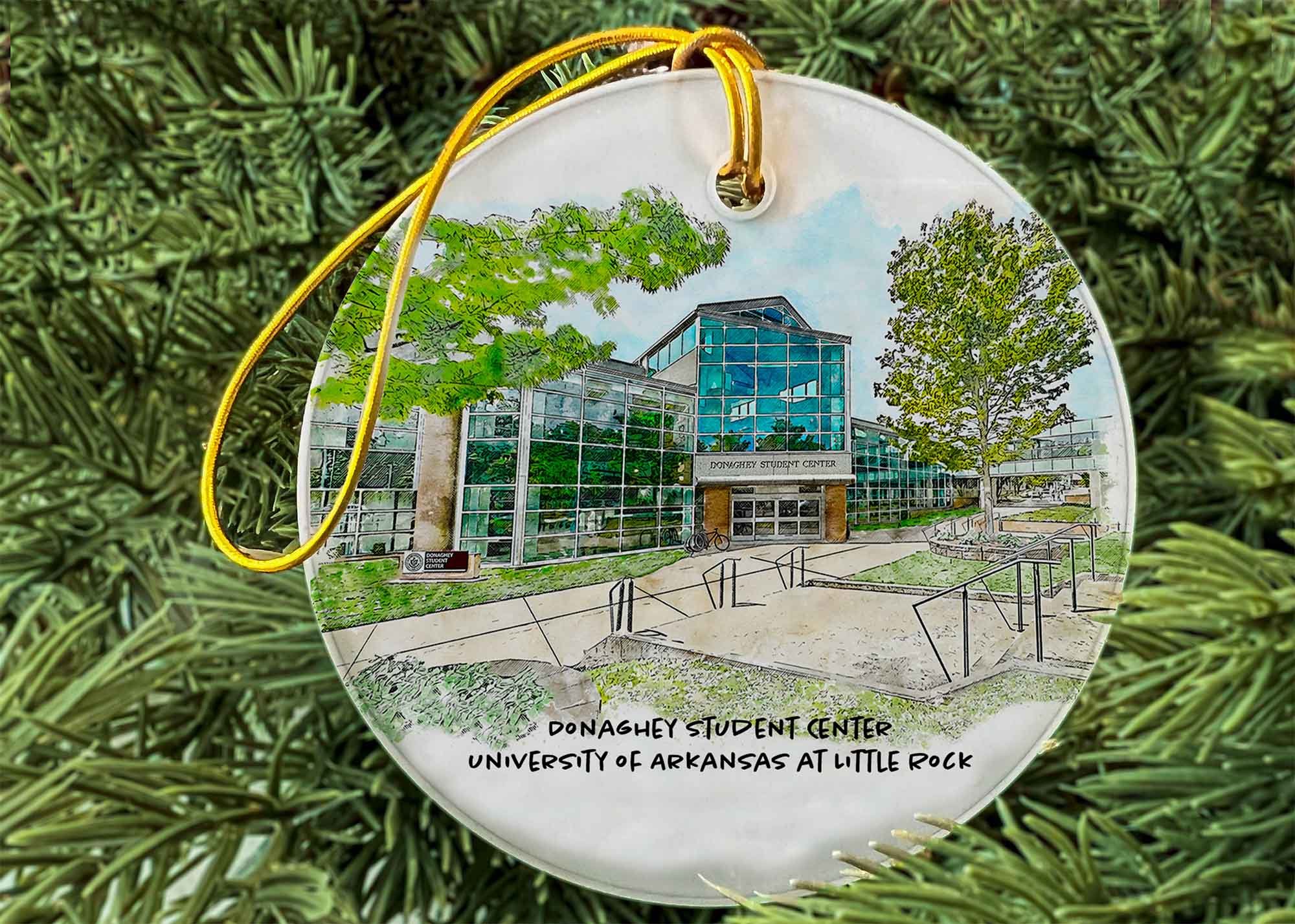 UALR Donaghey Student Center_Ornament.jpg
