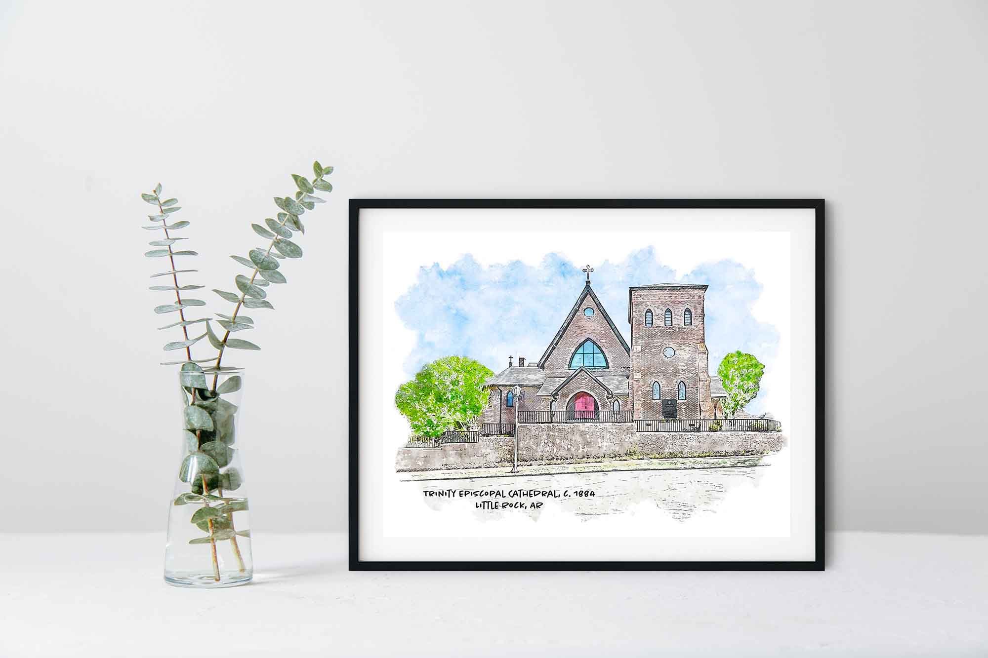 Trinity Episcopal Cathedral Framed Print.jpg