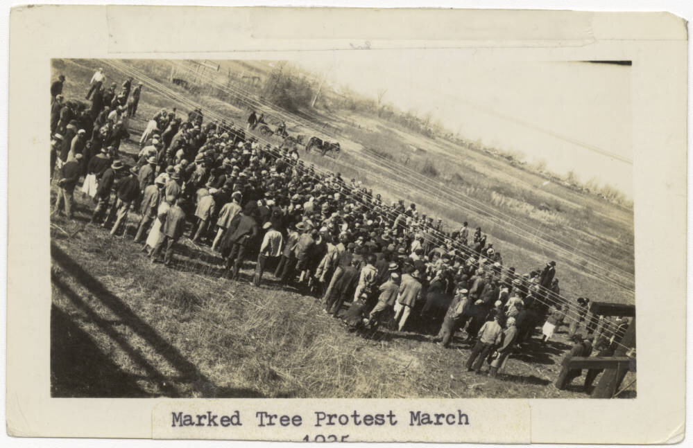 Marked Tree Protest March 1935