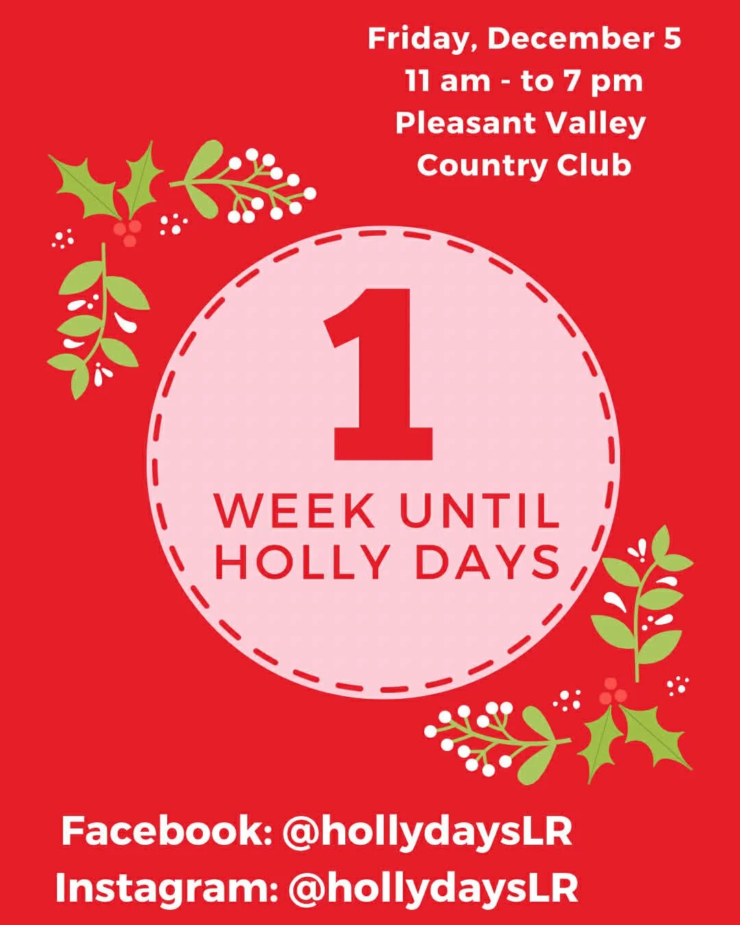 Holly Days is almost here!!! @hollydayslr Holly Days Boutique Show #hollydays