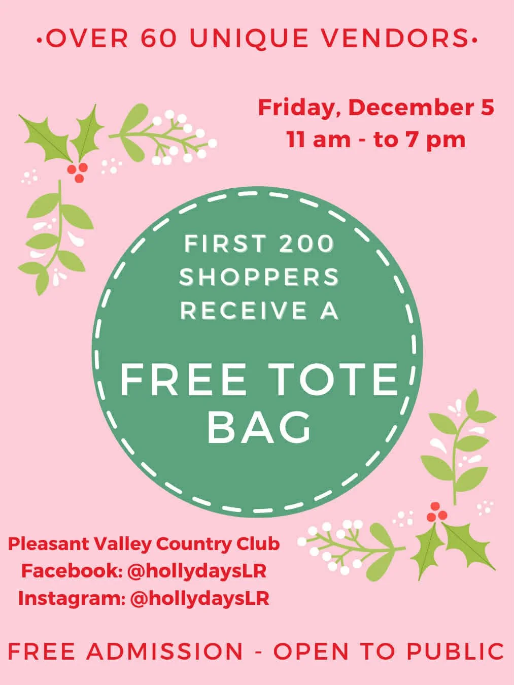 Holly Days is almost here!!! Plan to be one of the first 200 in the door:) @hollydayslr  Holly Days Boutique Show  #hollydays