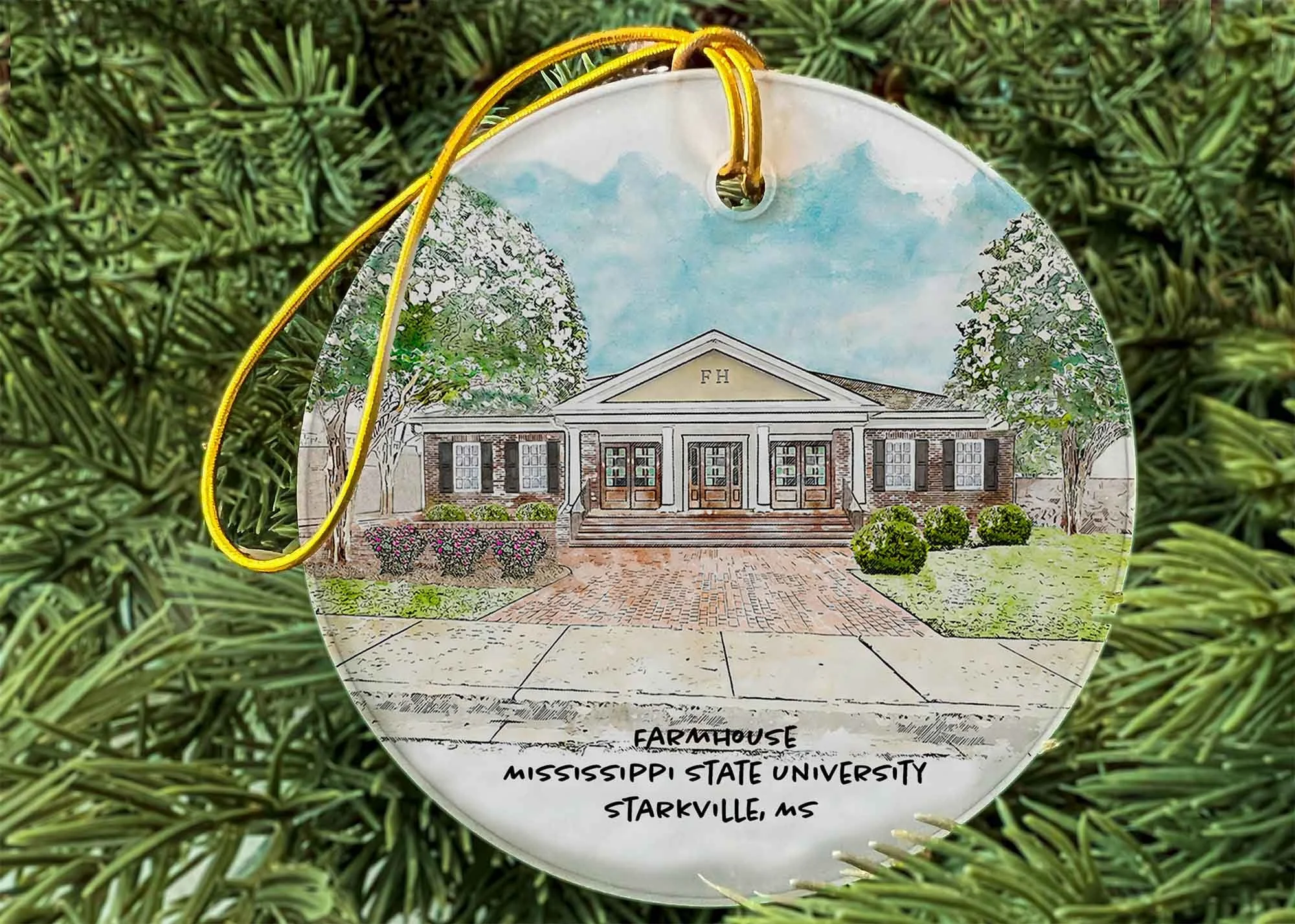 Farmhouse at Mississippi State University Ornament.jpg