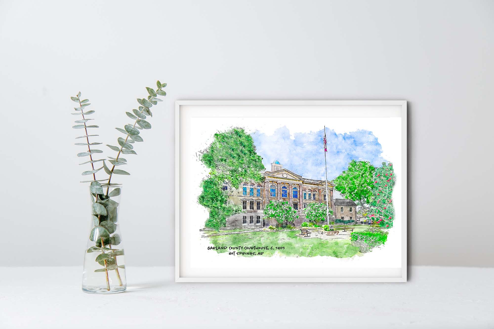 Garland County Courthouse Eucalyptus.jpg
