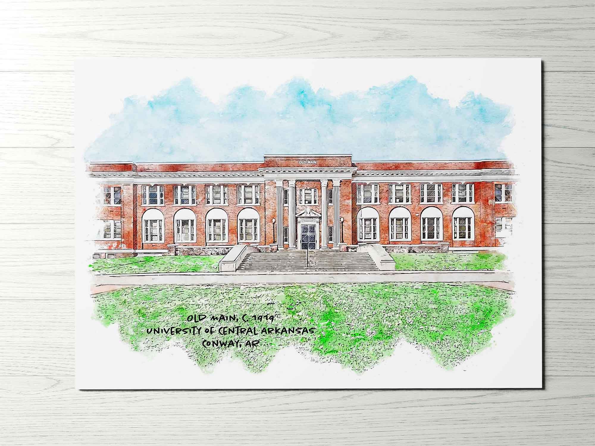 UCA - Old Main_Wood.jpg