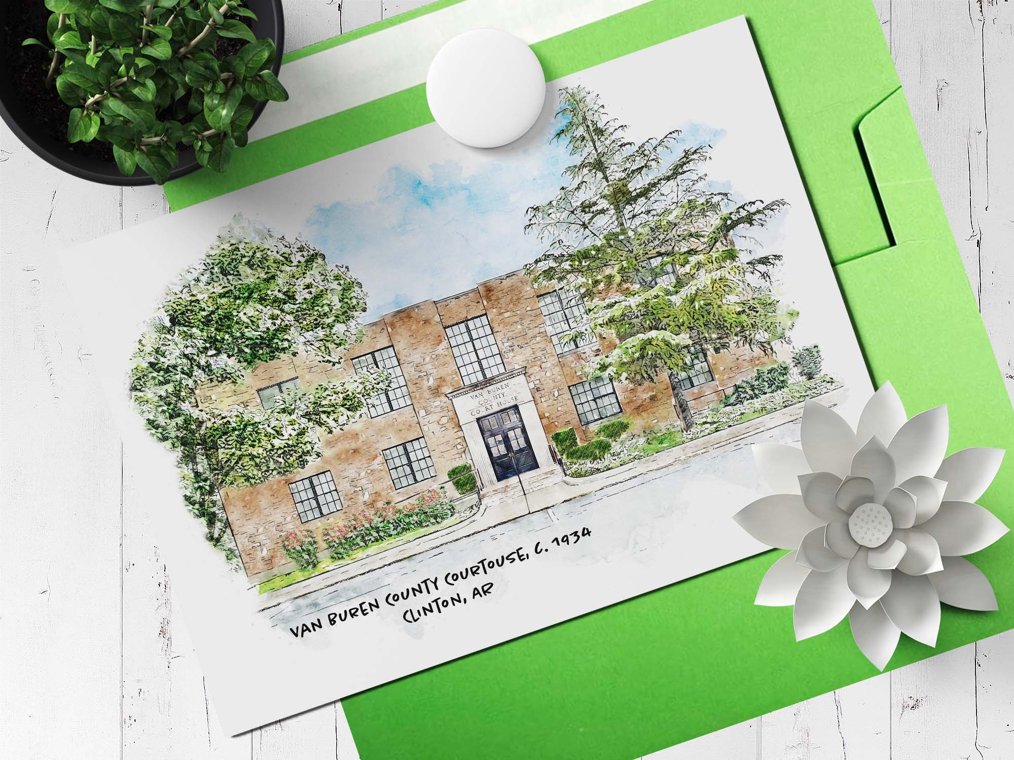 Van Buren County Courthouse_Green Envelope.jpg