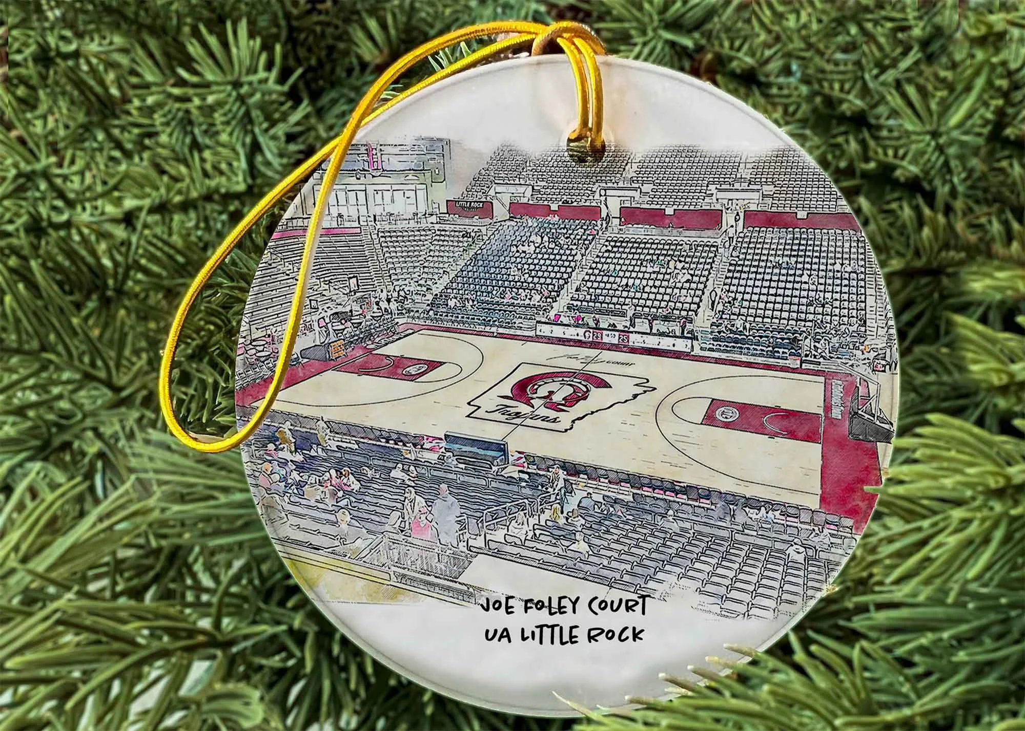 Joe Foley Court at UALR Ornament.jpg