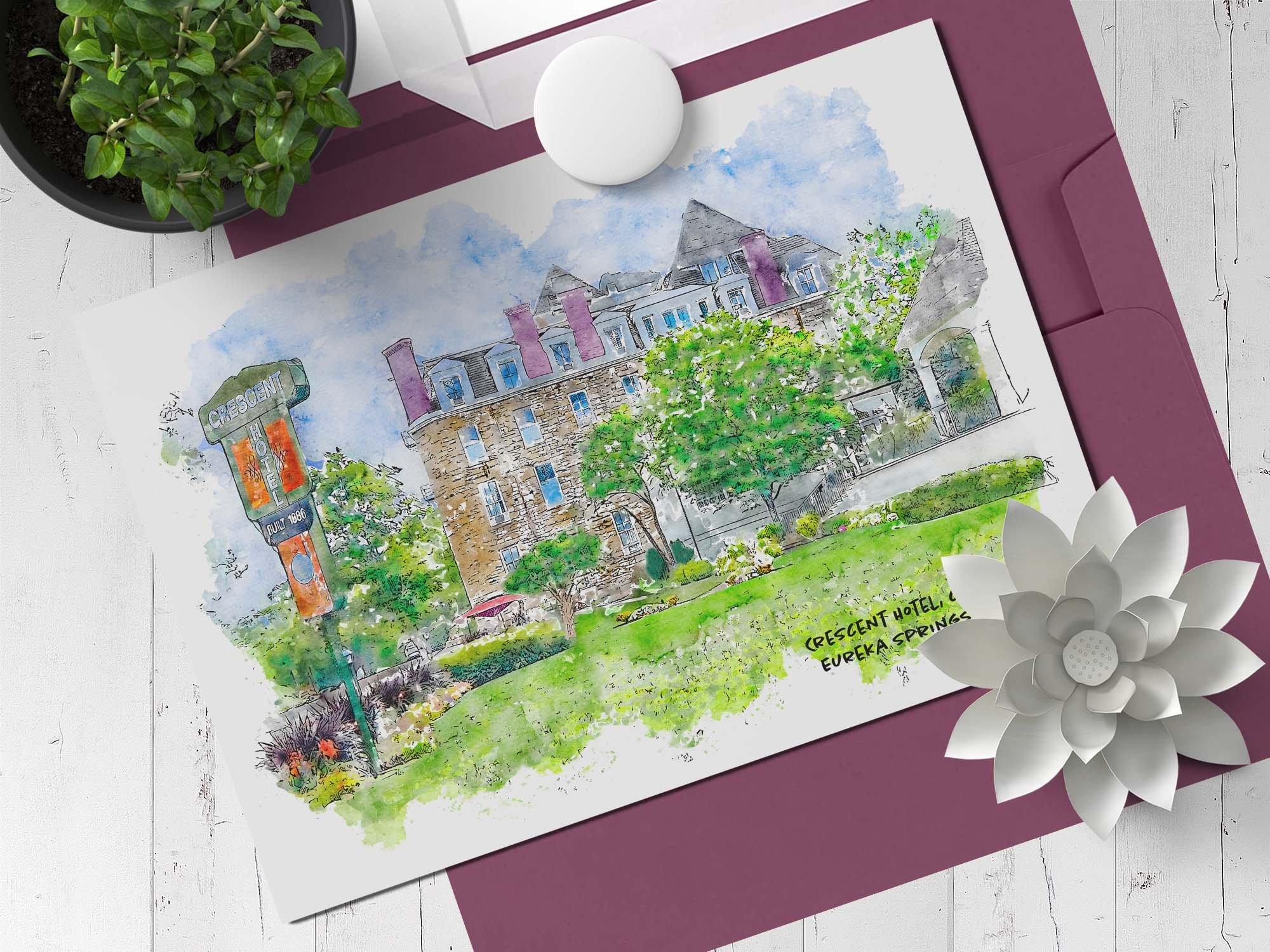 Crescent Hotel_Mockup2_Plum Envelope.jpg
